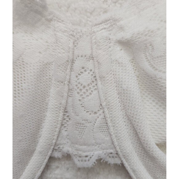 Lilyette Fit For You Bra Size 40DD Full Coverage Underwire Floral Lace Smoothing - Picture 5 of 9